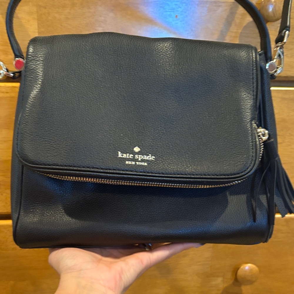 Kate Spade Navy Leather Crossbody Bag